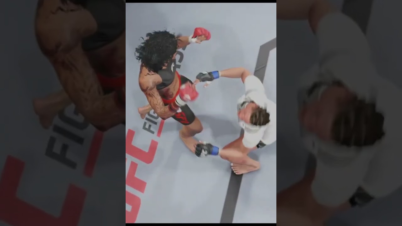 UFC 4 - Standing Knee KO!