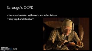 Scrooge's Personality Profile- Psych 107-503 Tatsch and Goethals