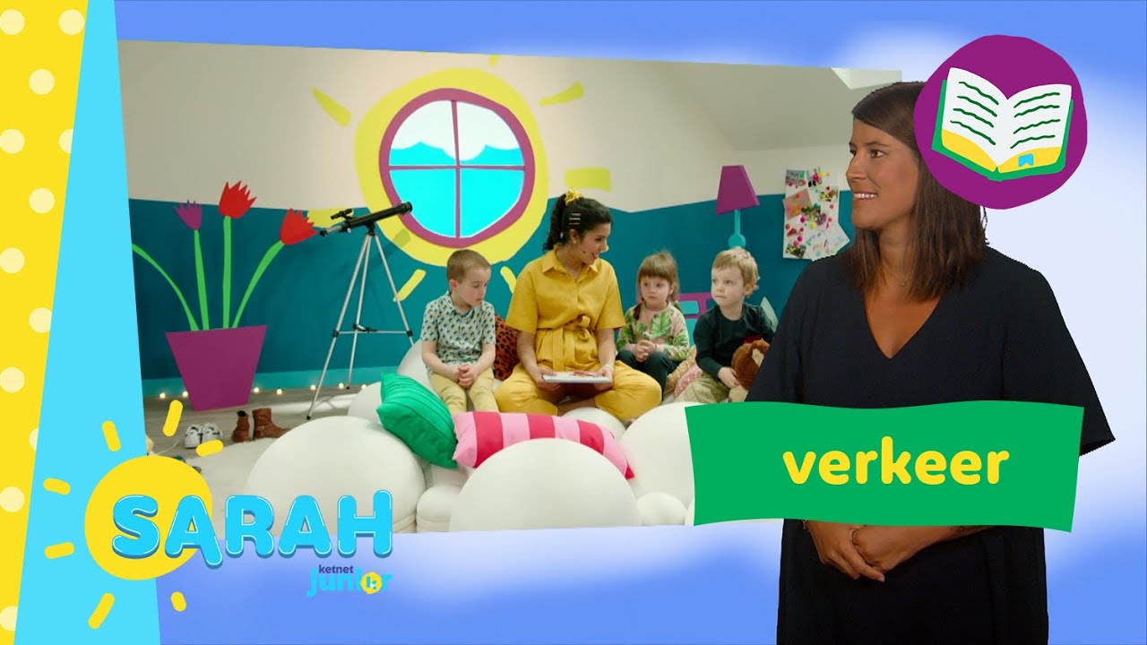 verkeer | Sarah leest voor met Vlaamse Gebarentaal | Ketnet Junior