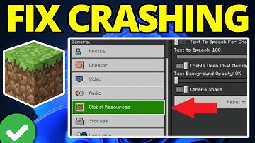 How To Fix Minecraft Crashing in Global Resources Tab