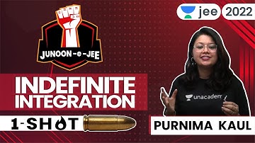 Indefinite Integration | JEE 2024 | One shot | Unacademy JEE | Maths | Purnima Kaul #jee2024