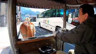 [湯布院]観光辻馬車・由布院駅→佛山寺2019.4.4.