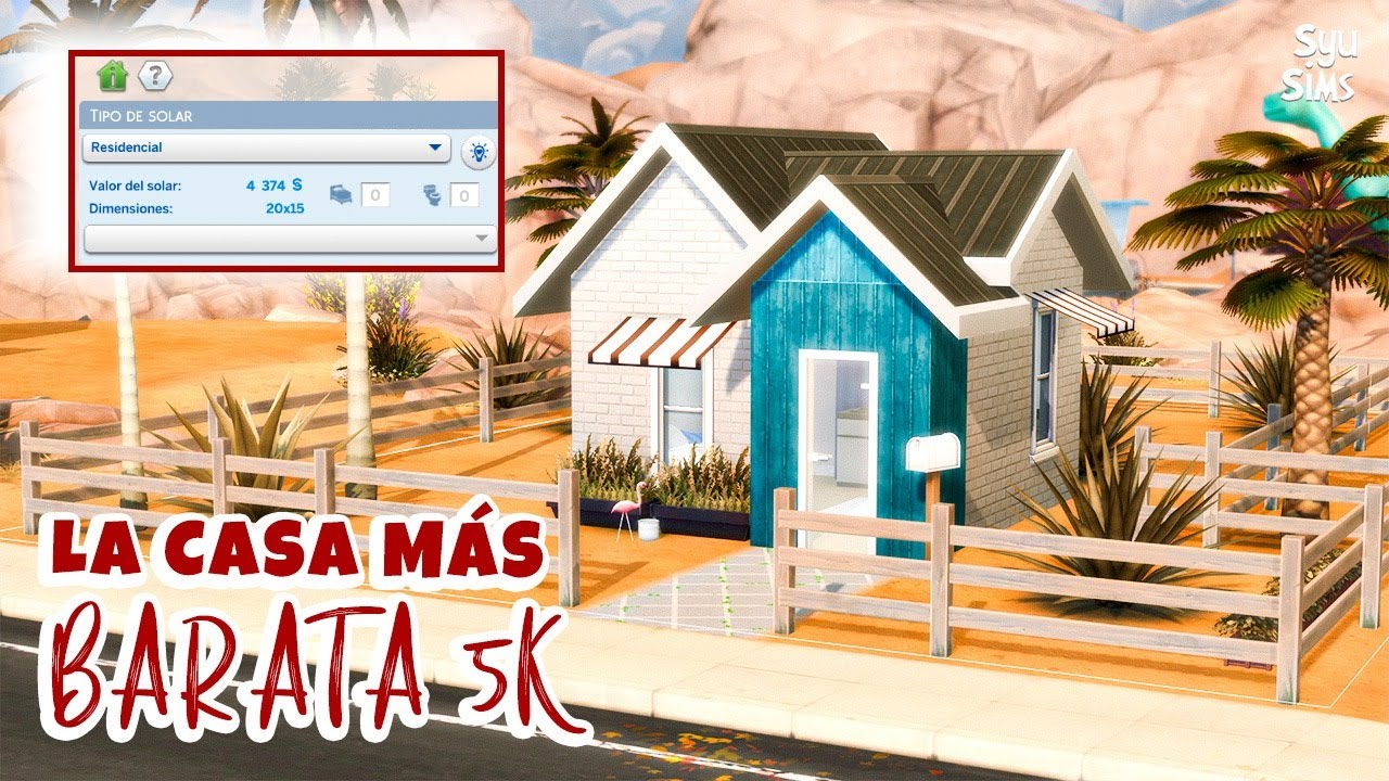 ¿Se puede construir una casa en Los Sims 4 con sólo 5K simoleones ...
