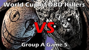Wraith vs Legion HEAD TO HEAD | World Cup of DBD Killers, Group A Game 5