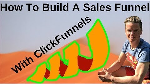 How To Build Your Entire Sales Funnel With Clickfunnels And Connect It With Aweber