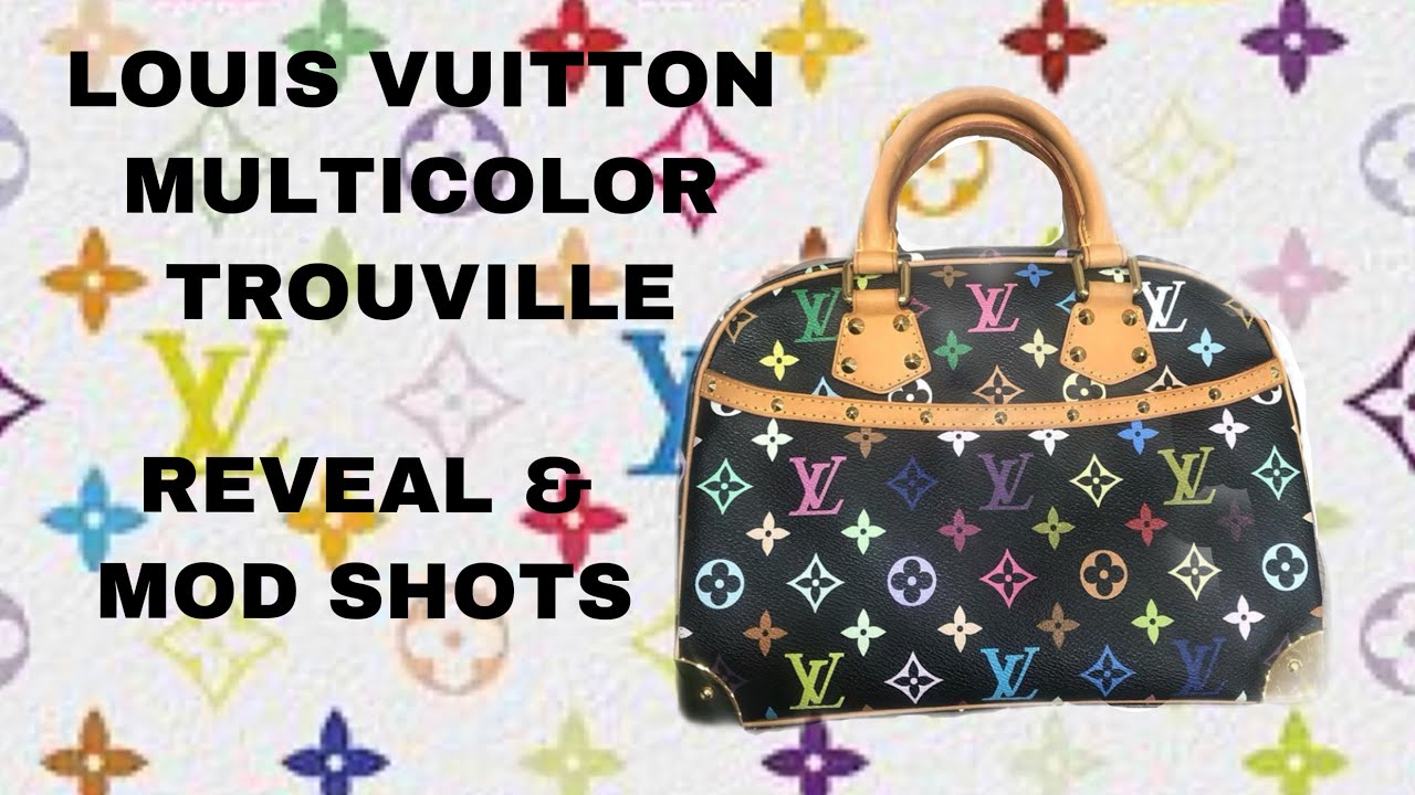 Louis Vuitton Louis Vuitton Trouville Black Multicolor Monogram