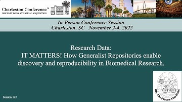 Research Data: IT MATTERS!