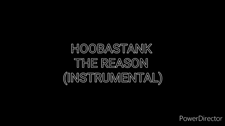 Hoobastank - the reason (instrumental) - Extended version