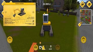 Construction Simulator 2014 - Gameplay - Missions - Tutorial - Small excavator