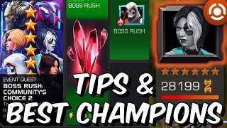 Boss Rush Tips & Best Champions Guide - Domino & Symbiote Supreme - Marvel Contest of Champions screenshot 4