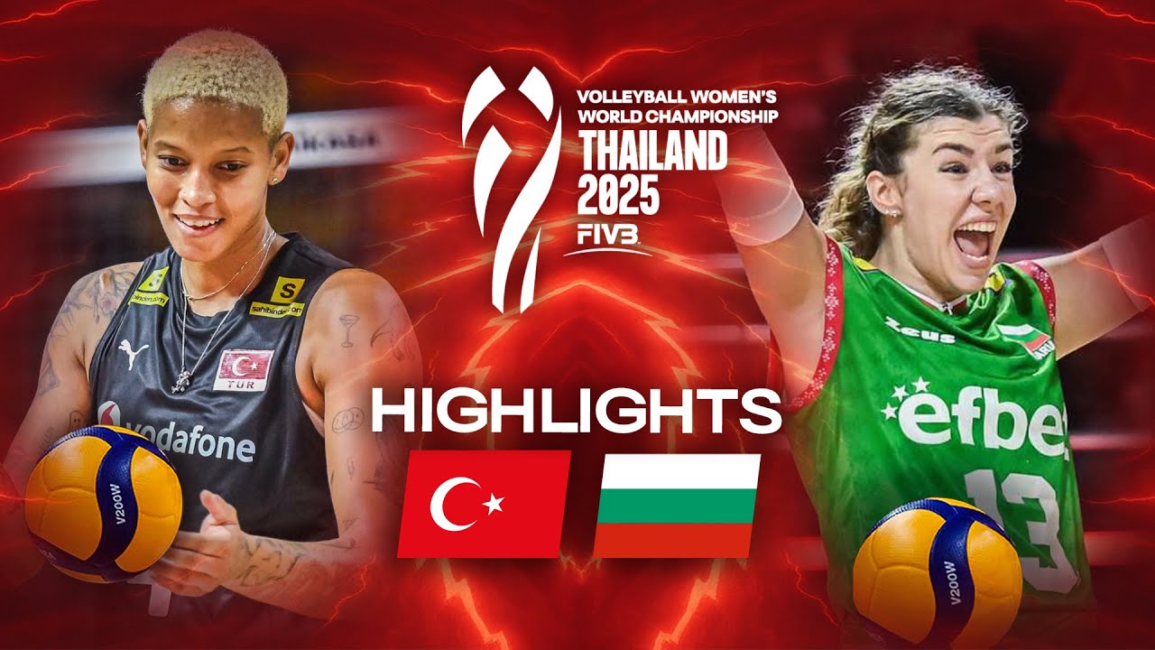 Türkiye 🇹🇷 vs. Bulgaria 🇧🇬 - Highlights | Women's World Championships 2025