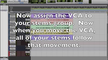 #QuickDAWTips - Routing Stems through a Master Fader, Session Setup