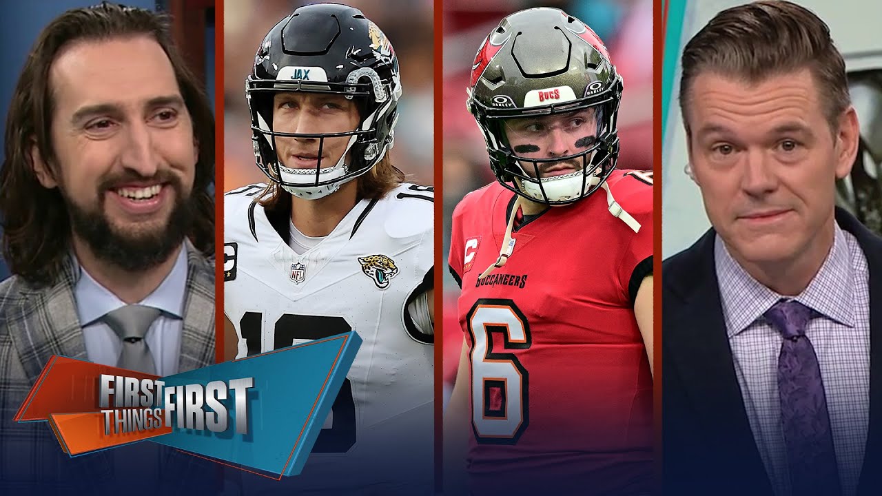 MUST-WIN WEEKEND: Patriots host Jets, Bucs at Panthers, Jaguars vs Titans | NFL | FIRST THINGS FIRST