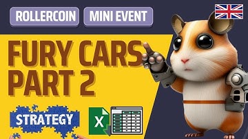 Fury Cars Part 2 Mini Event, Rewards List & Calculations #rollercoin [ENG]