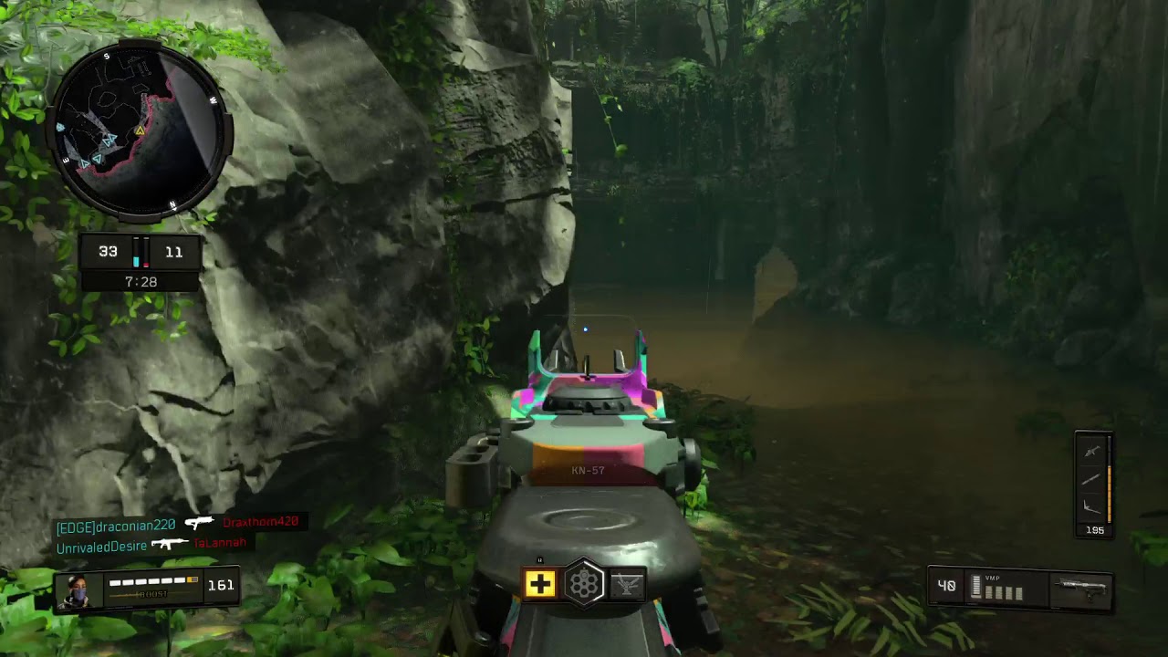 PS4 - Call of Duty BO4 - TDM - Jungle (submerged variant) map - 4 Killstreak - 26Dec2020.