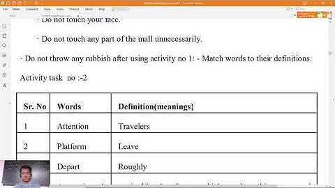 Bridge Course 9th English 5 Activity