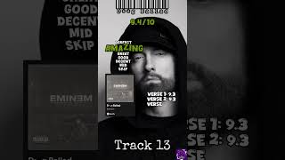 Dg Ballad  Eminem Exploring Classic Hiphop Albums  The Marshall Mathers Lp track 13 eminem