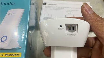 Hướng dẫn reset - Cài đặt lại kích sóng wifi Tp-link 850RE