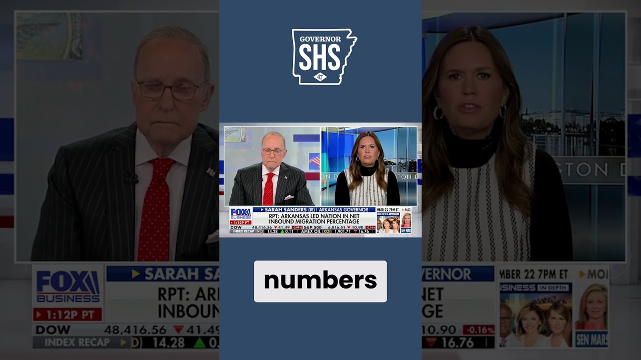 Arkansas is growing so fast that even New Yorkers like Larry Kudlow are going to have to visit soon!