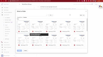 Nanonets Google drive