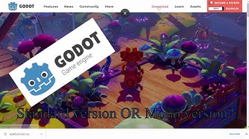Godot Tutorial - How to install Godot Game Engine (Standard version of Mono version)