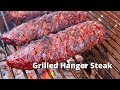 Grilled Hanger Steaks | Recipe for Grilling Hanger Steaks on Grilla Kong