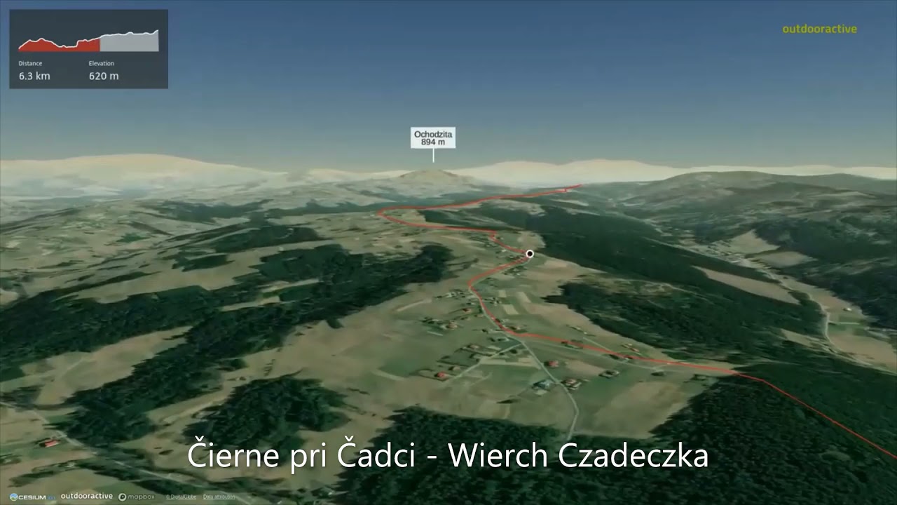 ierne Pri adci Wierch Czadeczka Hiking Trails 3d trail ierne-pri-adci-wierch-czadeczka-hiking-trails-3d-trail