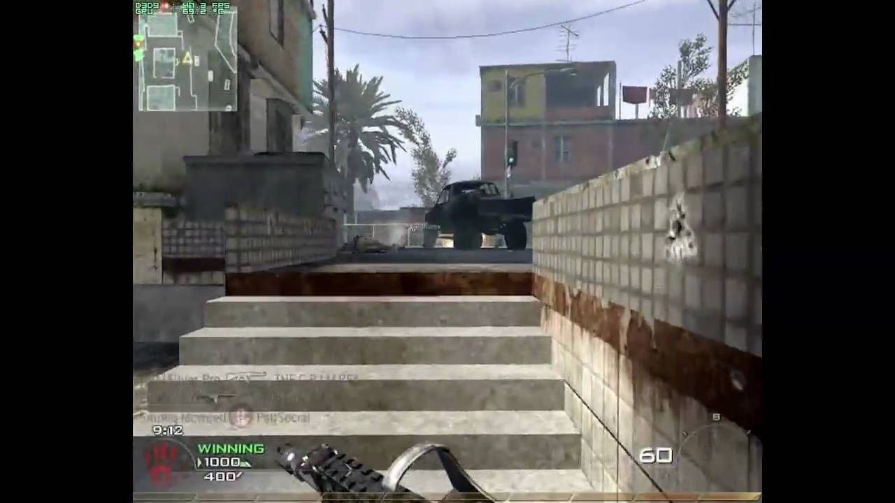 MW2 PC multiplayer - vector, favela TDM 22-3 HD