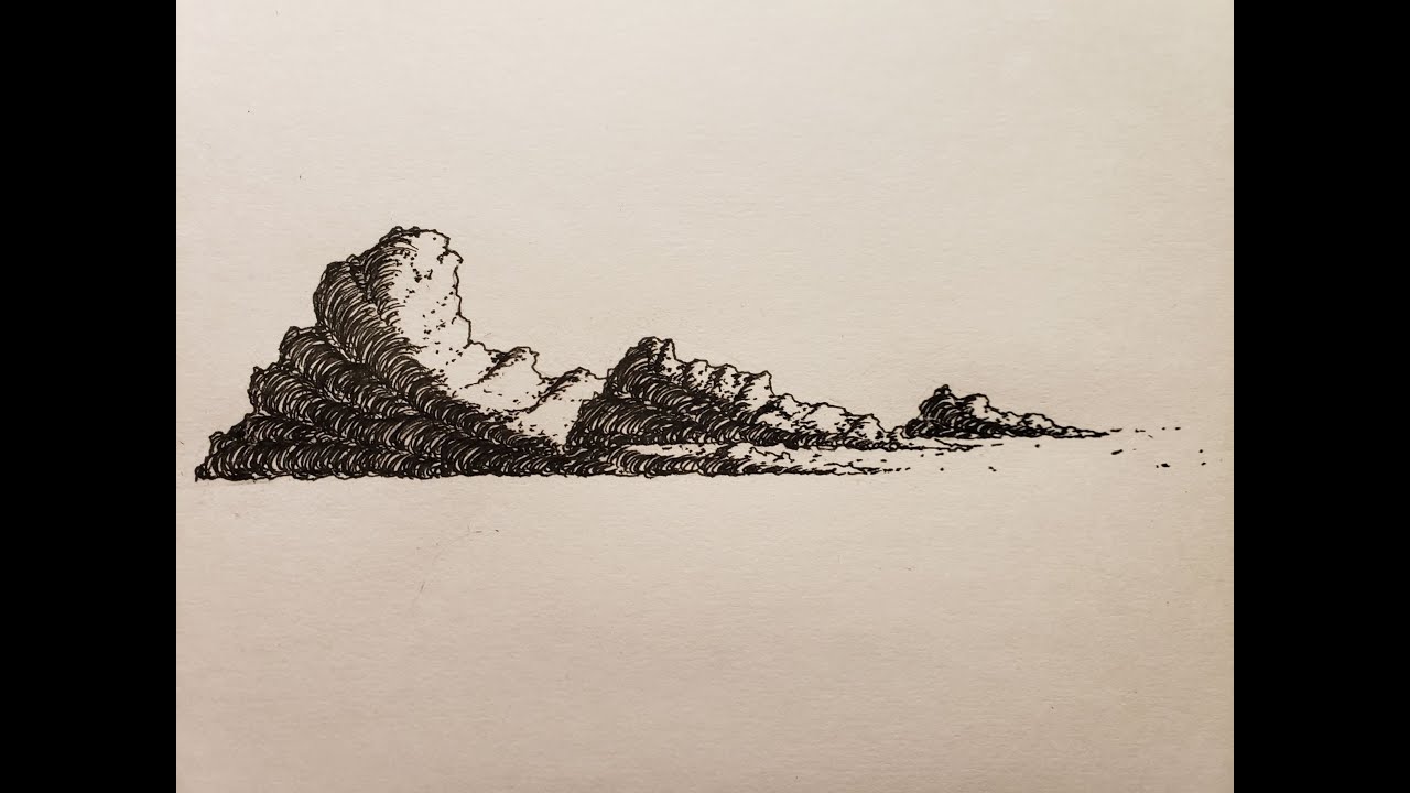 How to Draw Clouds in Pen YouTube