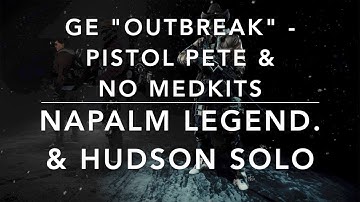 The Division 1.8 - GE "Outbreak" - Napalm Legendary & Hudson Challenging Solo - Pistol no Medkits