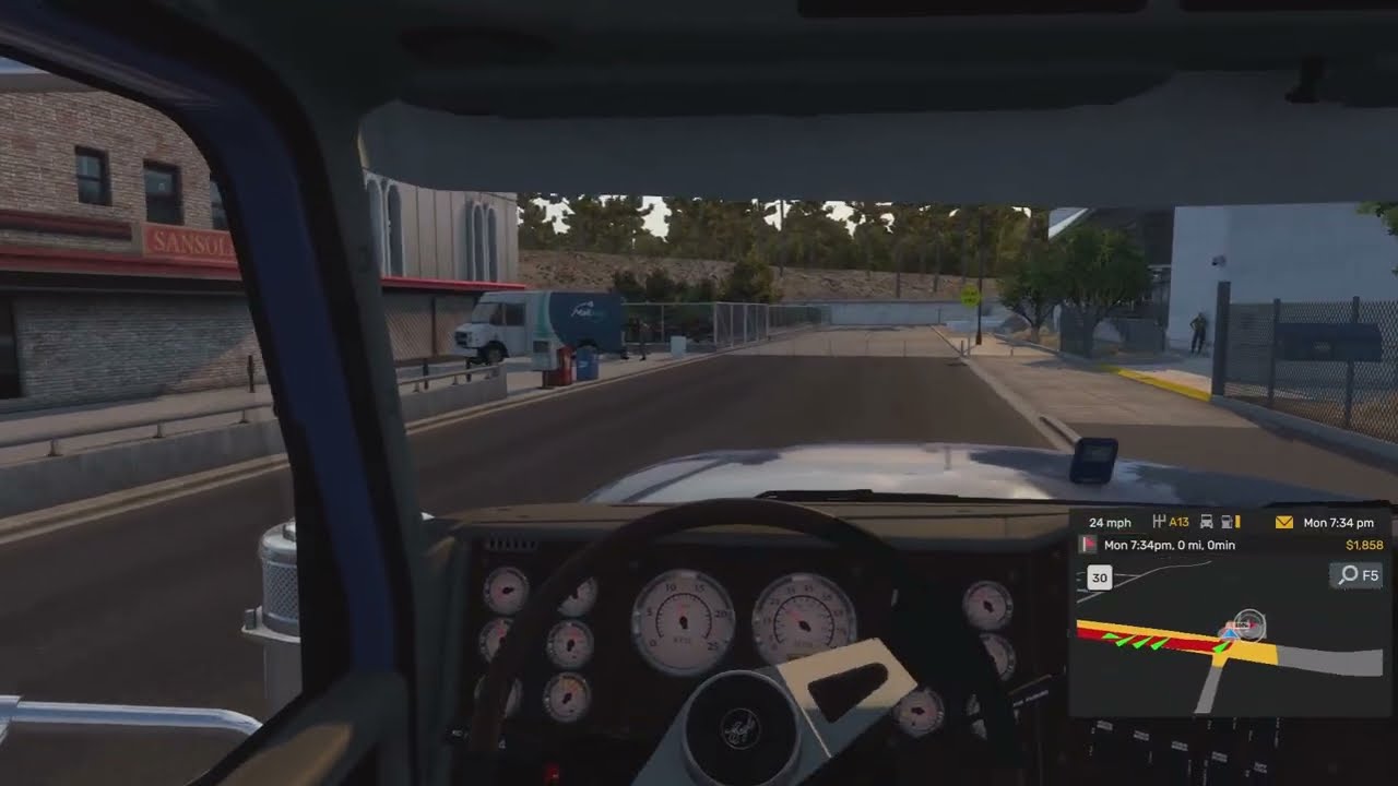 American Truck Simulator Gameplay - International Eagle | Tales of the Knightverse