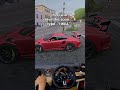 You Will Drive This Soon 😈 Porsche GT3 POV | Forza Horizon 5  #steeringwheel #fh5 #automobile #fh5