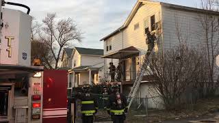 Scranton firefighters at work in West Side