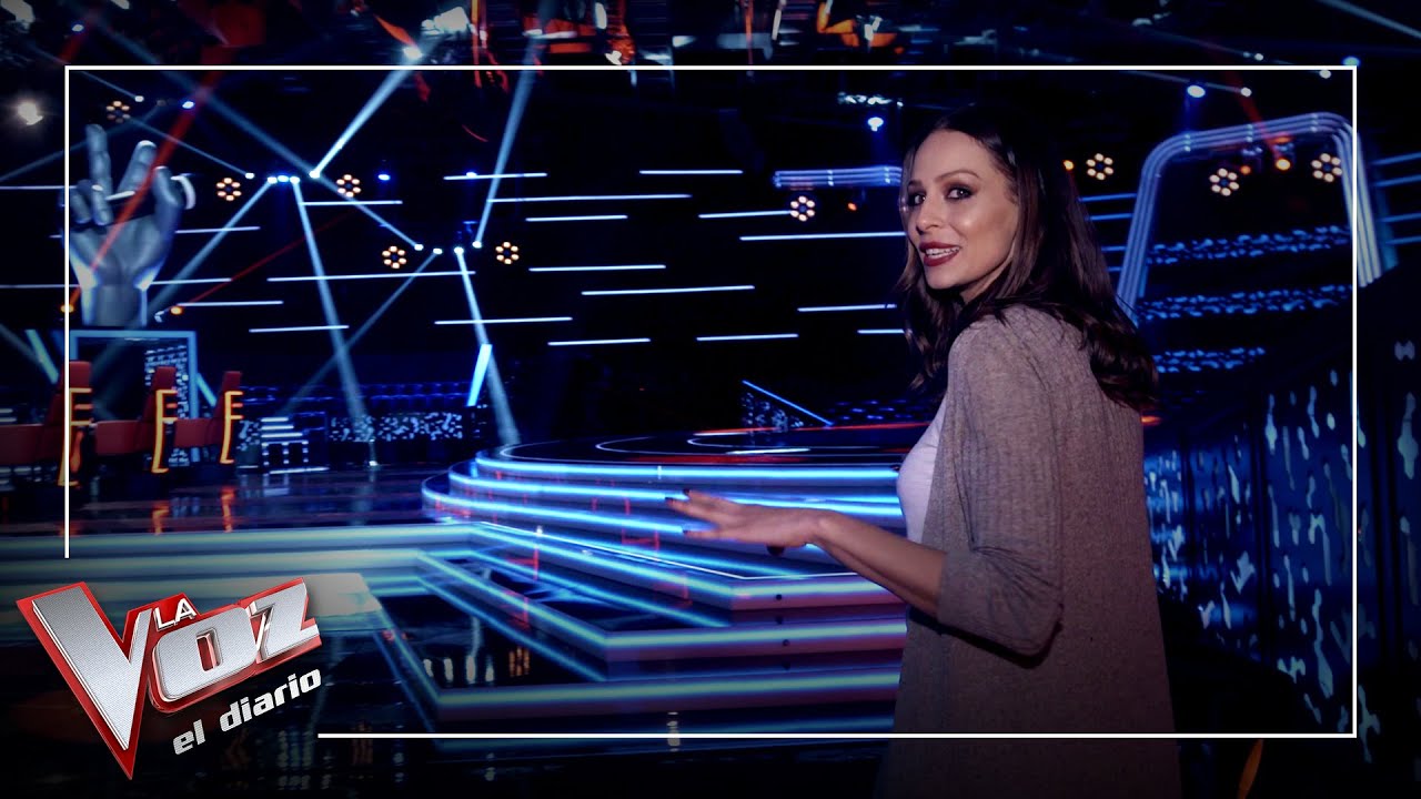 Eva González nos enseña los platós de 'La Voz' | La Voz Antena 3
