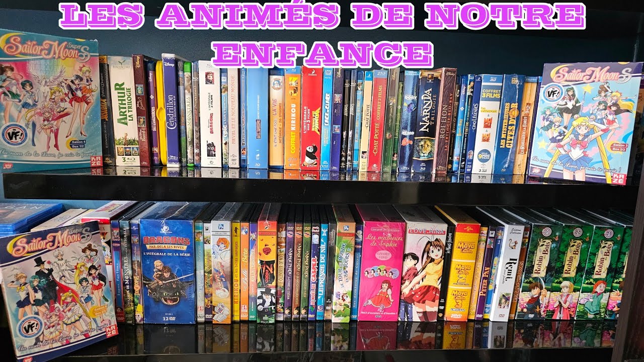 MA PETITE COLLECTION DE DESSINS ANIMÉS EN (blu-ray et DVD)