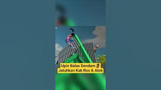 Upin ipin Besar Jatuhkan Kak Ros & Atok🗿 #upinipin #upinipinbesar #upinipinterbaru #shorts