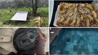 Nettoyage piscine ulténic  jardin recette gâteau pomme  🔖 #Ultenic #UltenicFrance #CleanWithUltenic 