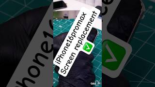 #iphone16promax #screen replacement done at #cellfix - #iphonerepair #karachi - 03182355349