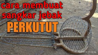 Tutorial Langkah langkah membuat sangkar jebak perkutut