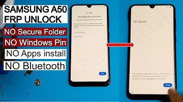SAMSUNG A50 (A505) U5 FRP/Google Account locked Bypass App NOT INSTALL/NO SECURE Folder- New