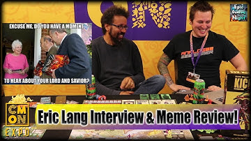 Eric Lang Interview & Meme Review