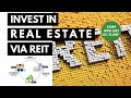 Invest in Real Estate via REITs with just Rs.15,000 | India REITs | REITs in India | Yes Property