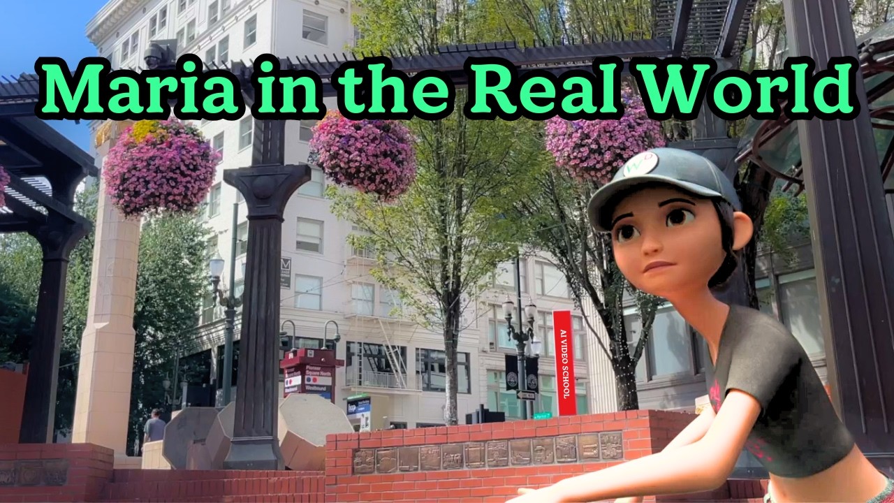 My First AI 3D Short Film with Autodesk Flow Studio | “Maria in the Real World”