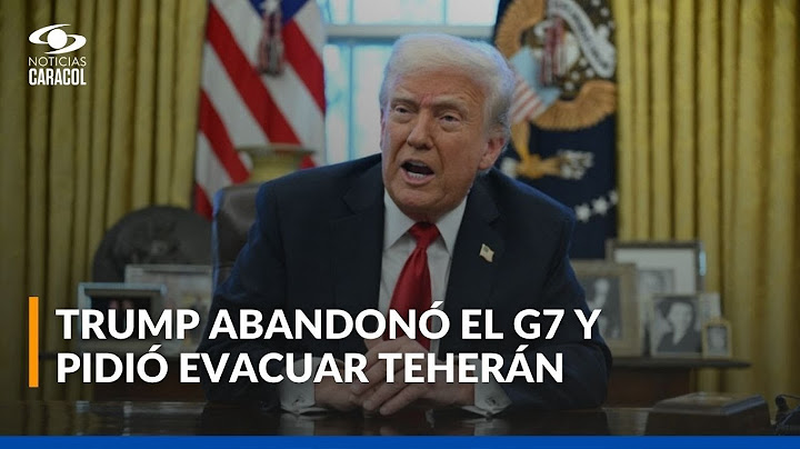 El presidente Donald Trump pidió evacuar Teherán, capital de Irán; ¿por qué?