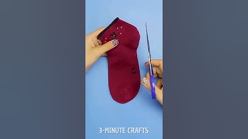 DIY Gloves! TOP CREATIVE IDEAS FOR OLD SOCKS || Everyday Crafts #shorts