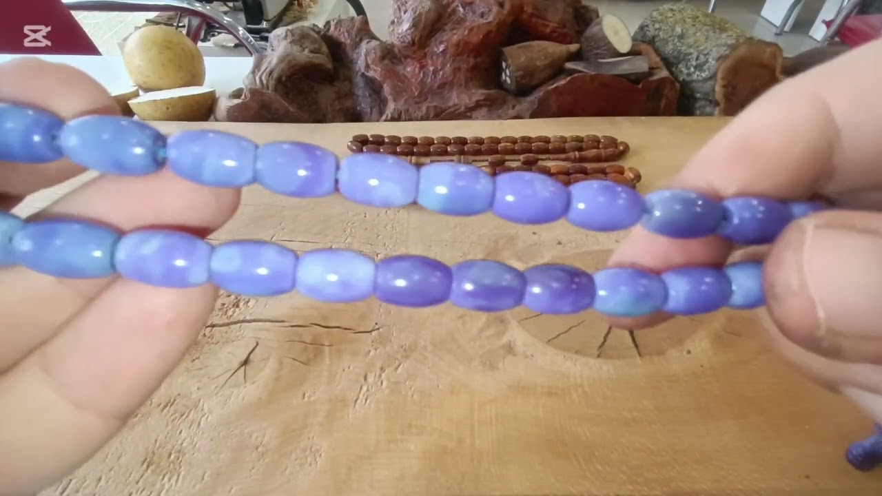 Bir Kişiye Dört Tesbih Yaptım Ve Yeni Ağac Tesbih Malzemesi Huzurlarınızda.#tesbih#bakalit#kehribar