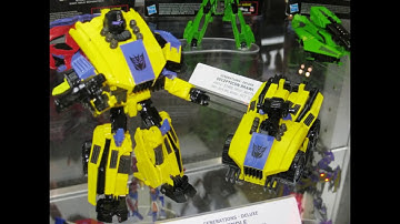 SDCC 2012 Transformers Display at the Hasbro Booth