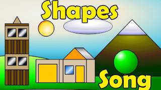 The Shapes Song - Kids English Pop Music