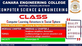 VTU ADE(18CS33) Analog & Digital Electronics  [Optocouplers] (M1 L11)