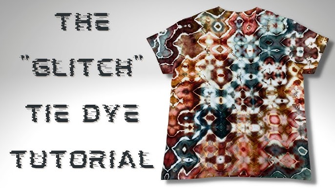 Mystical Magical Tie-Dye Scrunch Design (Crumple Tie Dye